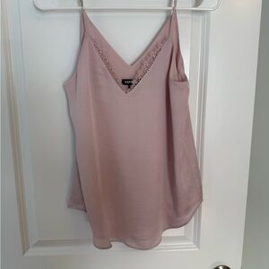 Express Mauve Lace Detail Cami Top